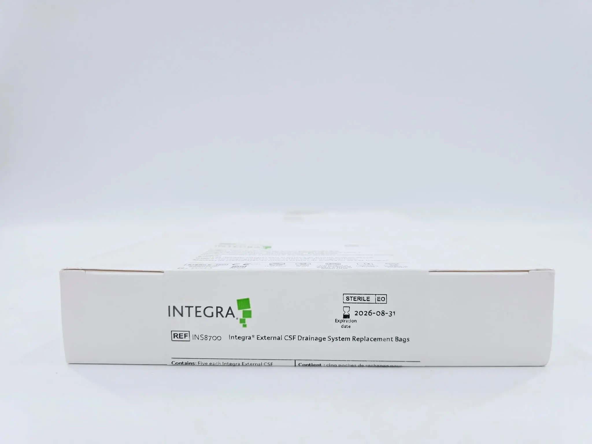 Integra Miltex INS8700 External CSF Drainage System Replacement Bags Box Of 5 - Image 2