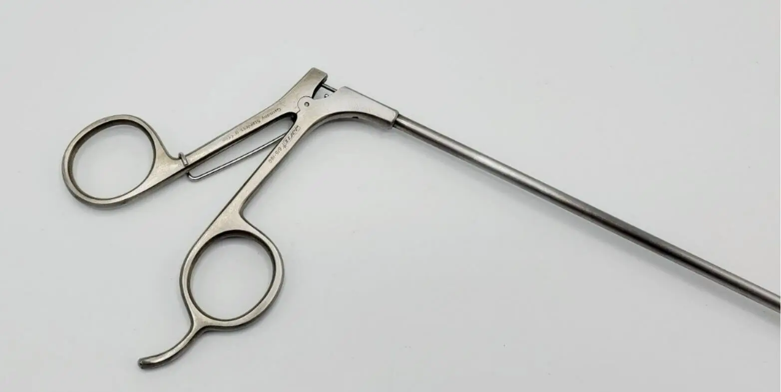Integra Jarit 615-160 5mm Biopsy Forceps w/ Spring Teeth 16-3/4" - Image 4