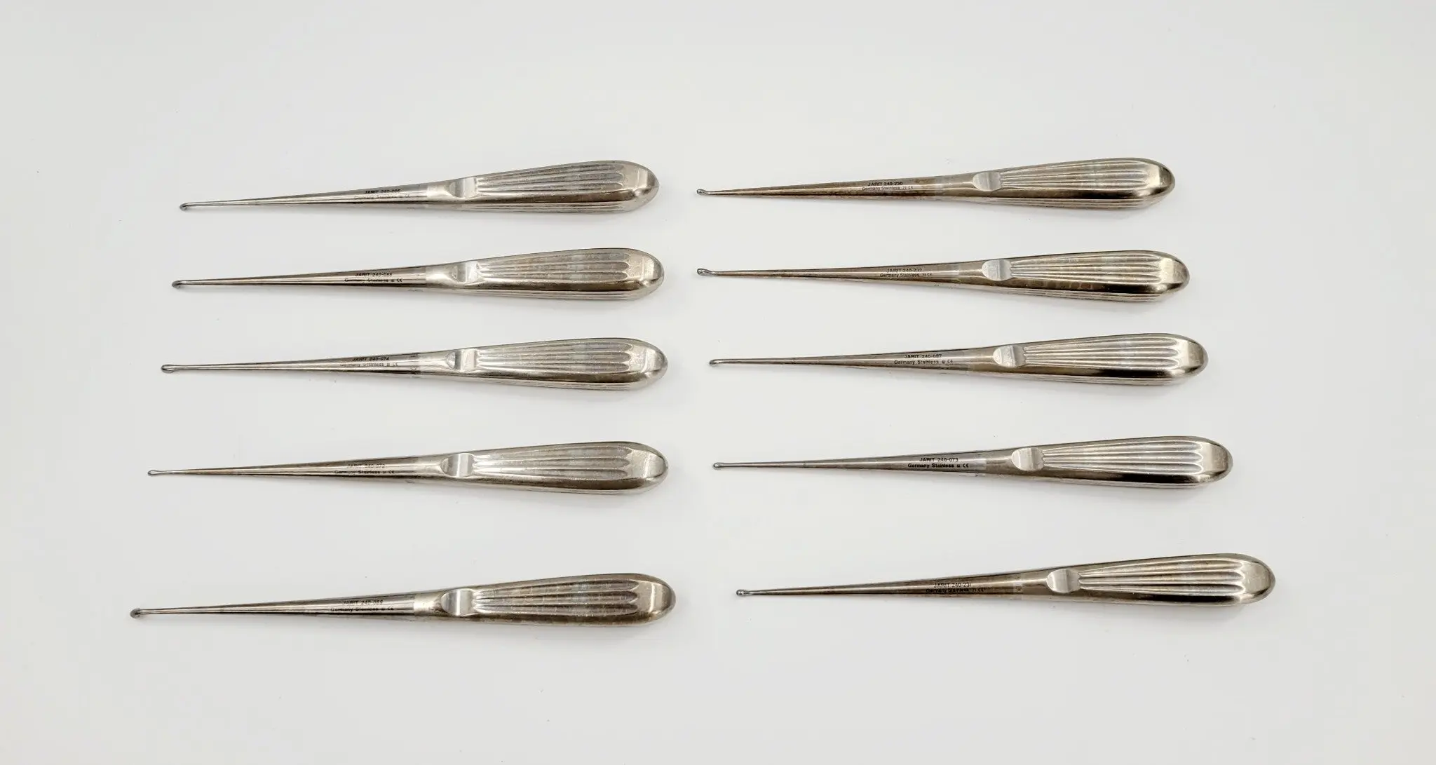 Integra Jarit Oval Cup Curette Set of 10 - Image 3