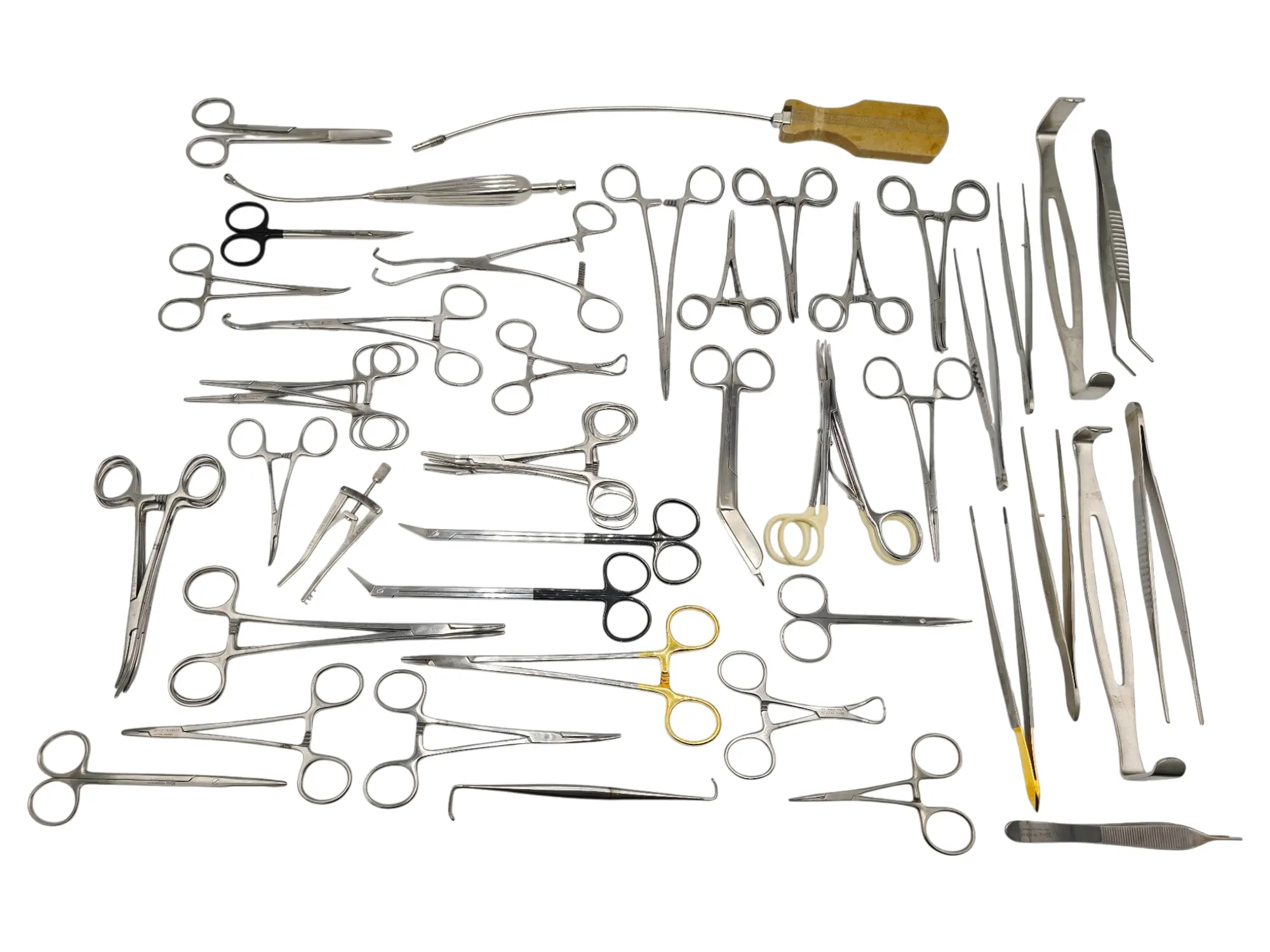 Vascular Surgery Instrument Set w/ Aesculap Case 56pcs German High Grade - Image 3