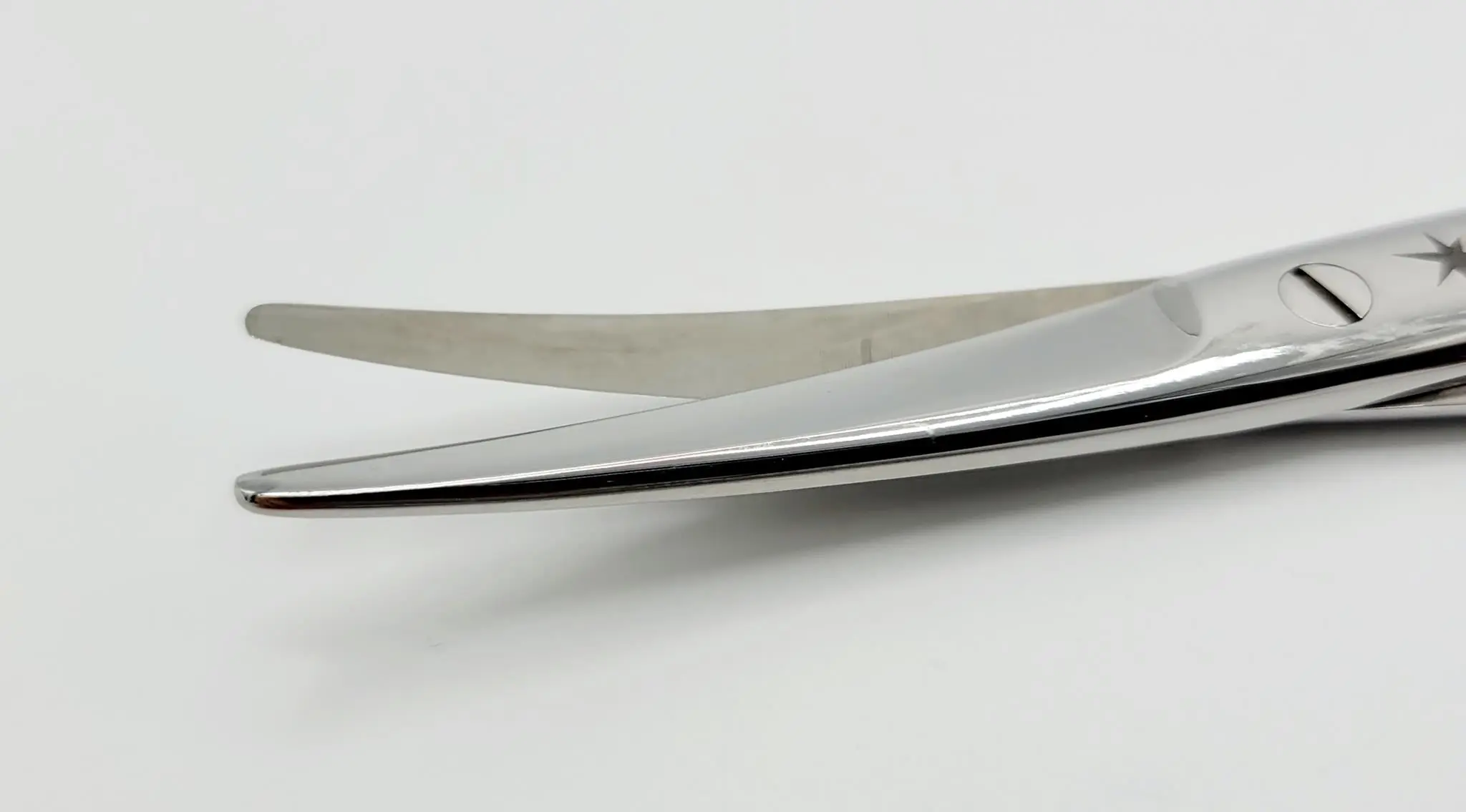 Jarit 102-112 Mayo Scissor Supercut Curved 58mm Tip  6-3/4" - Image 3