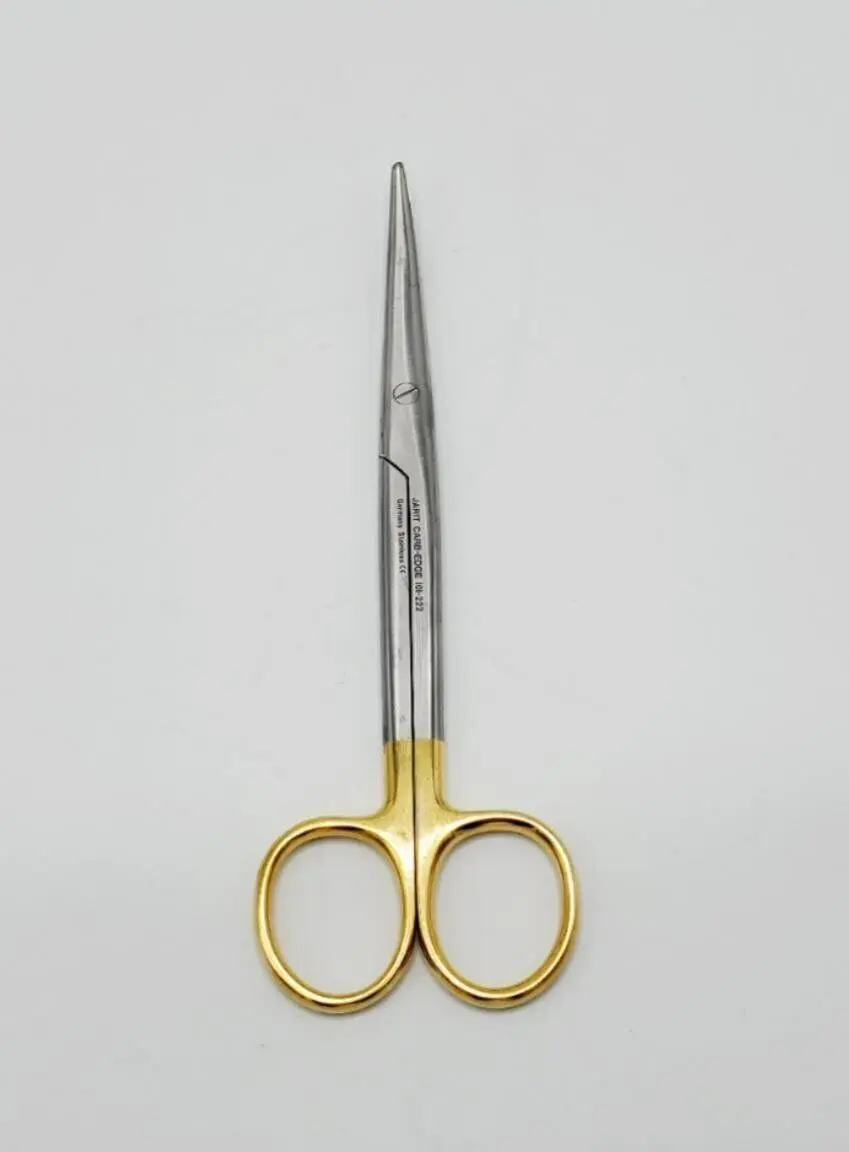 Jarit 103-222 Mayo Surgical Scissors Carb-Edge Tungsten Carbide 6-3/4" - Image 4