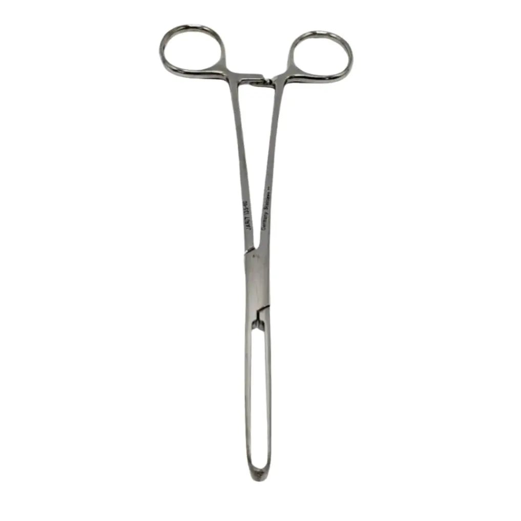 Jarit 135-110 Allis Tissue Forceps 5 x 6 Teeth Straight 7-1/2"