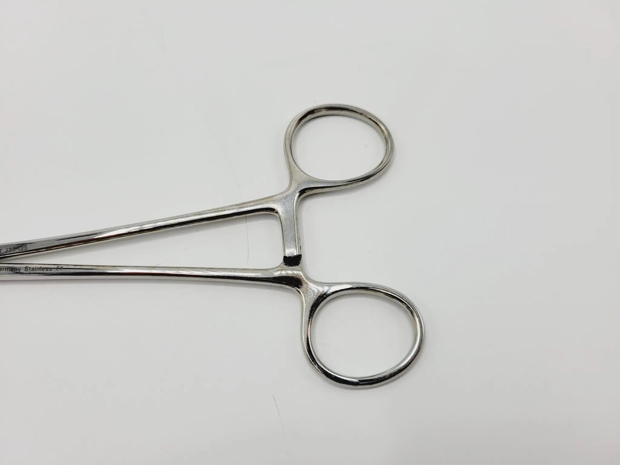 Jarit 135-125 Thoms-Allis Tissue Forceps, Straight 8" - Image 3