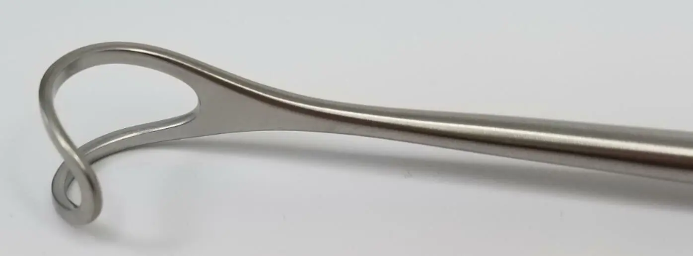 Jarit 200-132 Green 1" x 3/4" Thyroid Retractor 9" (New) - Image 3