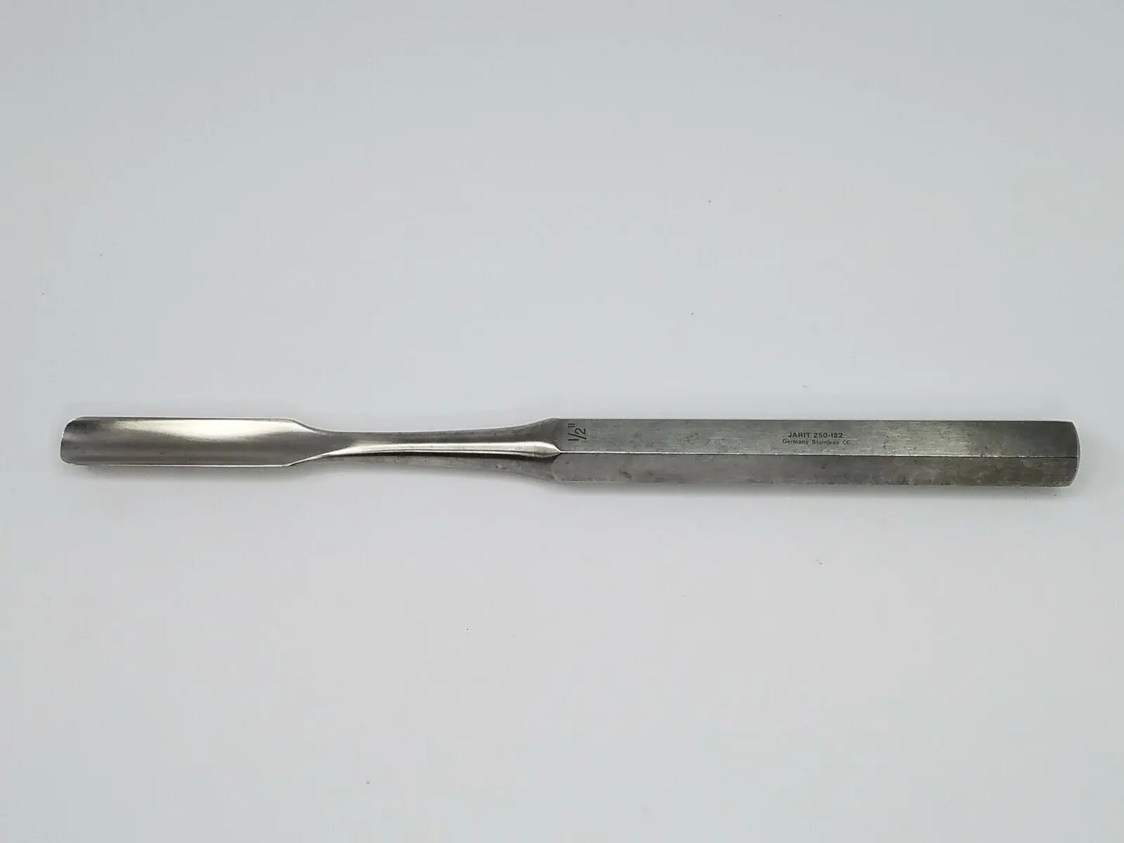 Jarit 250-182 Orthopedic Straight Hibbs Gouge 1/2" 9-3/8" - Image 2