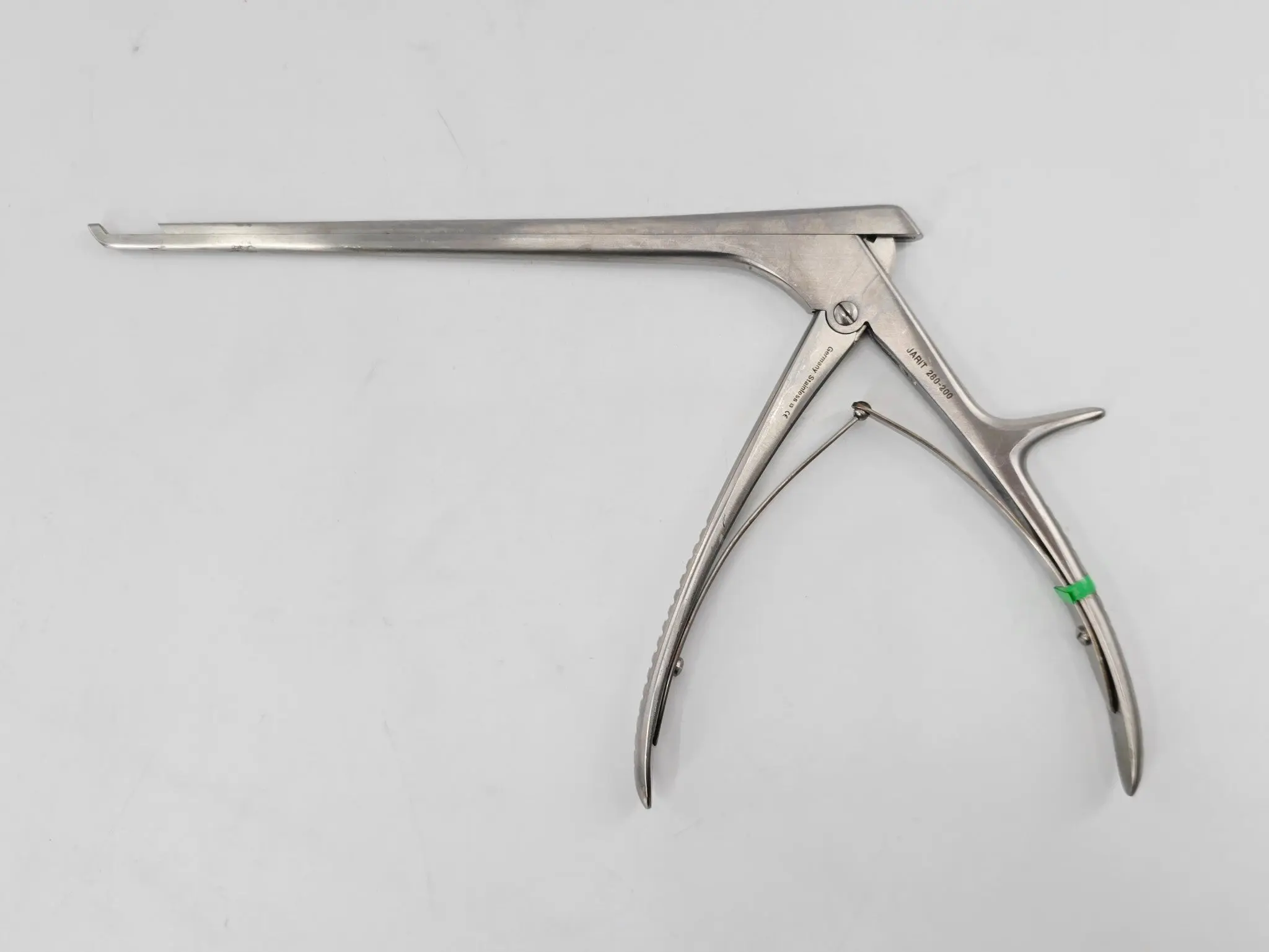 Jarit 280-200 Spurling-Kerrison Rongeur Angled 40° 3mm Bite Orthopedic 10-1/2" - Image 2