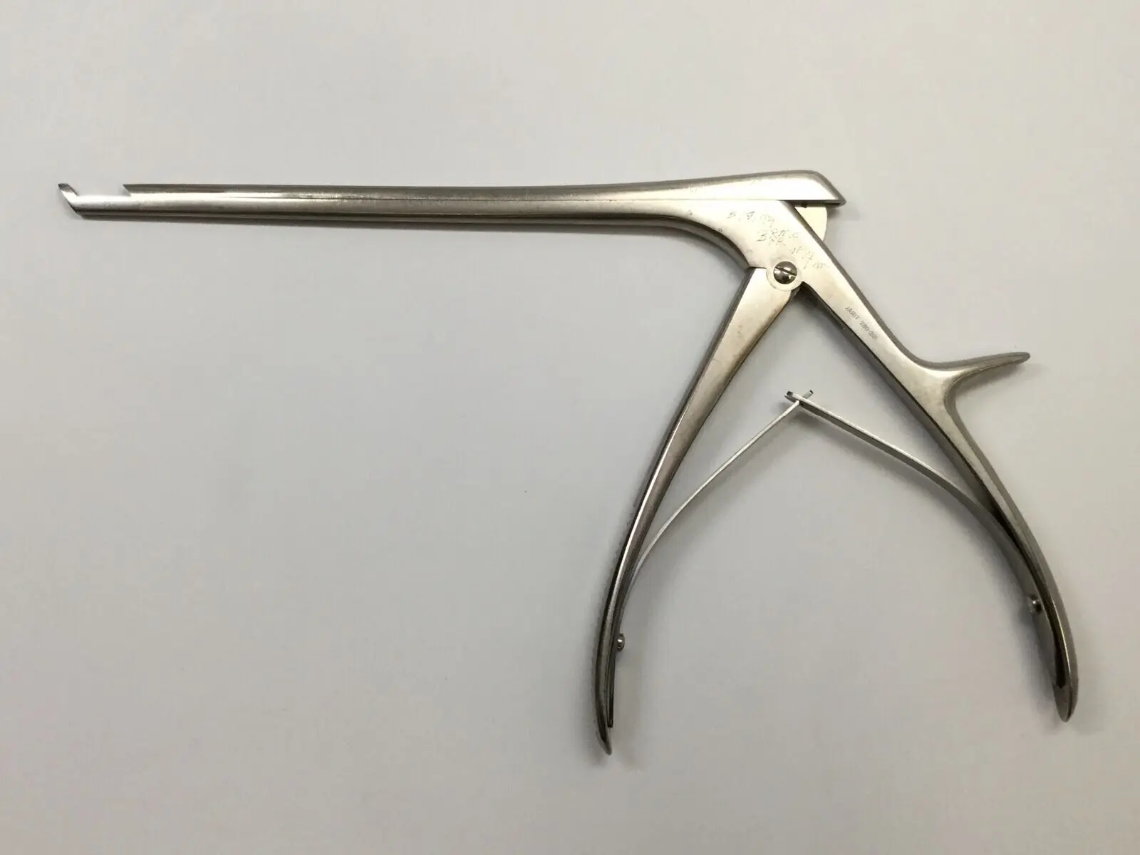 Jarit 280-201 Spurling-Kerrison Rongeur Angled Up 40° 4mm Bite Orthopedic 11" - Image 2