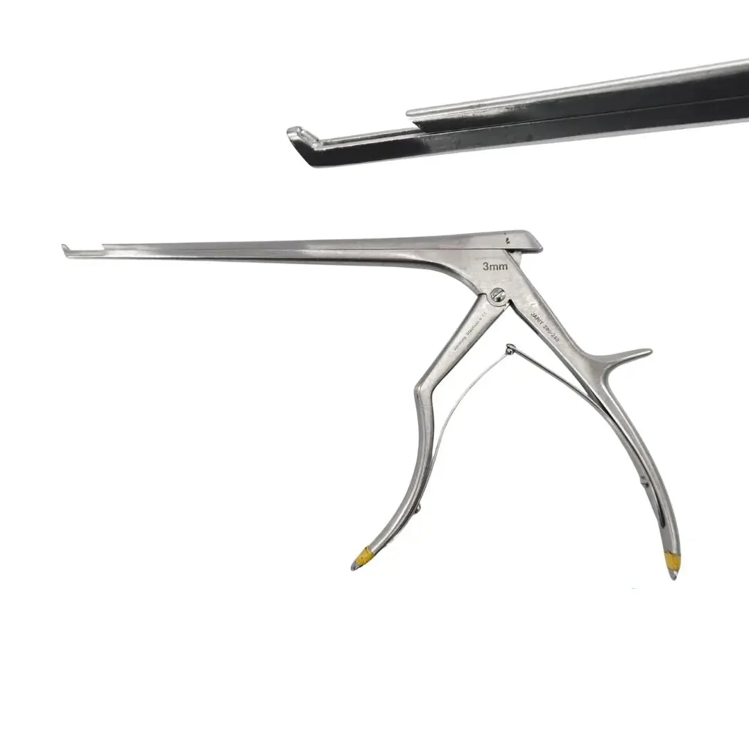 Jarit 280-240 Spurling-Kerrison Rongeur Angled 40° 3mm Bite Orthopedic 10-1/2"