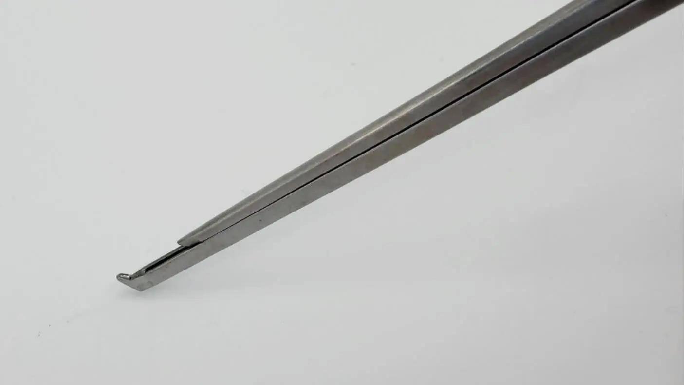 Jarit 281-040DT Kerrison Detachable Micro Cervical Rongeur 10mm 40° Up-Bite 11" - Image 2