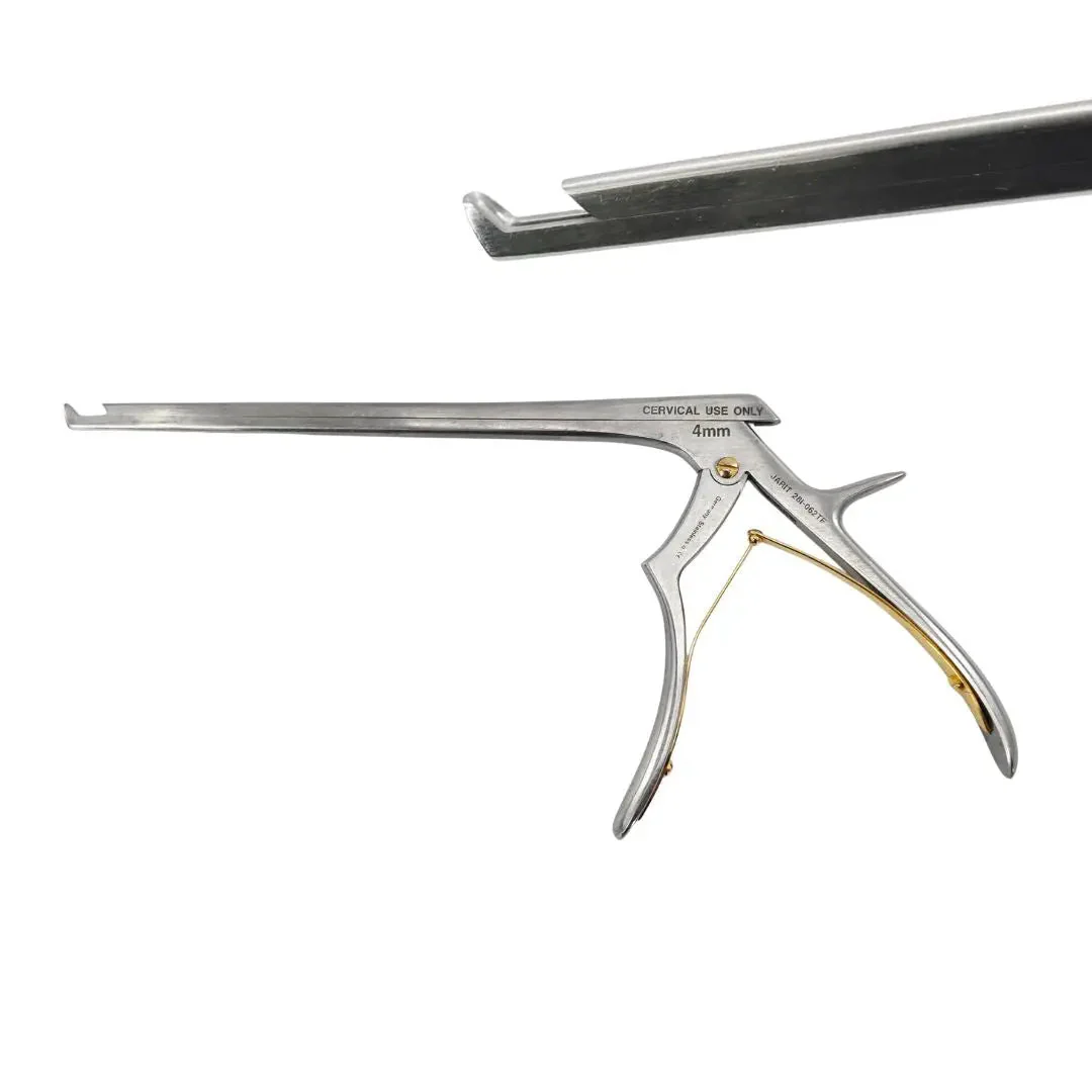 Jarit 281-062TF Kerrison Micro Cervical Rongeur Angled 40° 4mm Bite 10-1/2"
