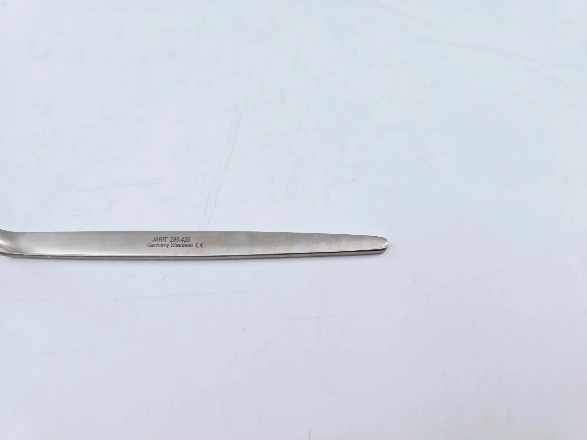 Jarit 285-425 D'Errico Nerve Root Retractor Bayonet 7.8mm Wide 8-3/4" - Image 3