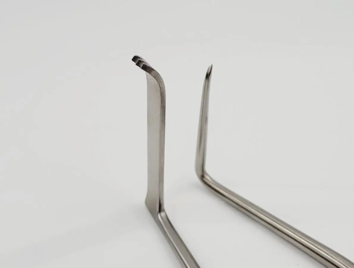 Jarit 290-325 Williams Discectom Retractor Narrow Blade 70mm x 10mm Right 6-5/8" - Image 2