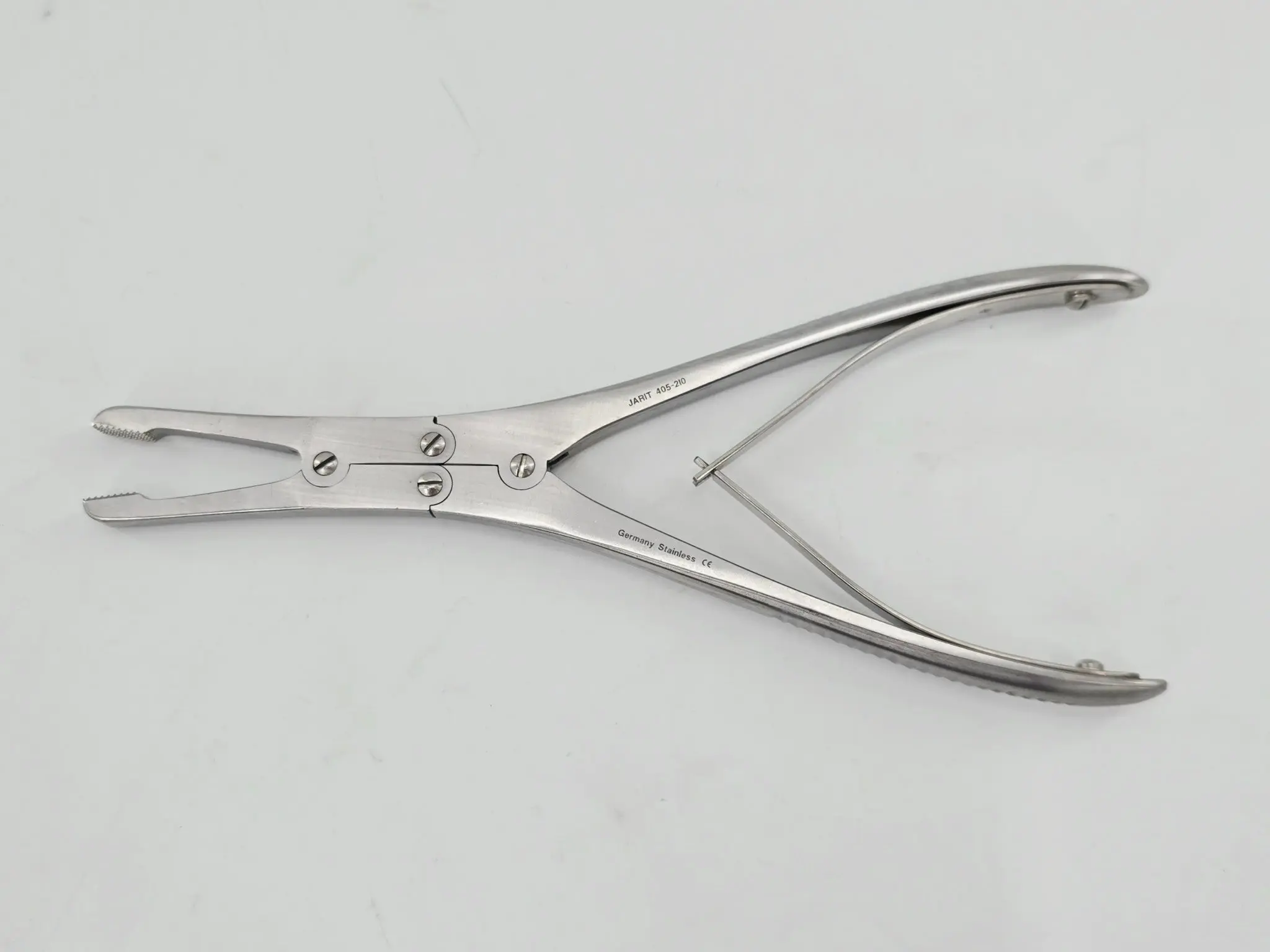 Jarit 405-210 Wright-Rubin Septum Morselizer 6x12mm Jaws Straight ENT 7-3/4" - Image 2