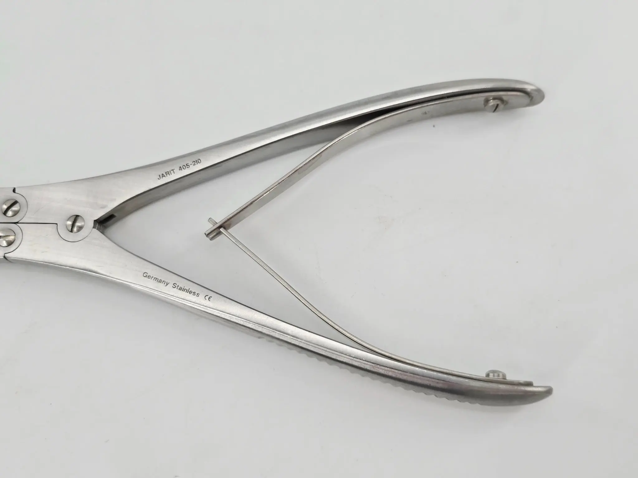 Jarit 405-210 Wright-Rubin Septum Morselizer 6x12mm Jaws Straight ENT 7-3/4" - Image 3