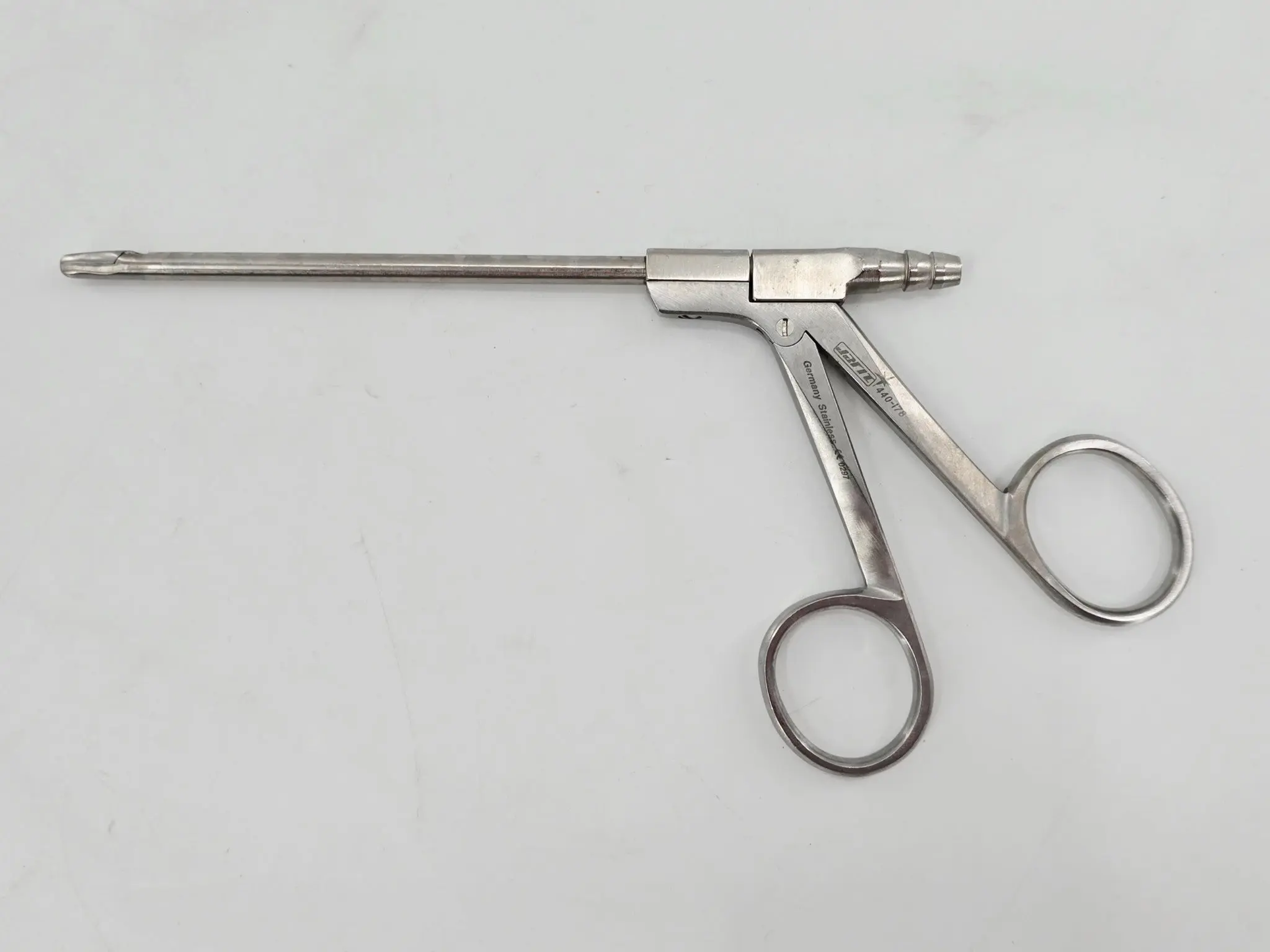 Jarit 440-178 Blakesley Suction Forceps Straight Size 1 4mm Jaw ENT 7-3/4" - Image 2