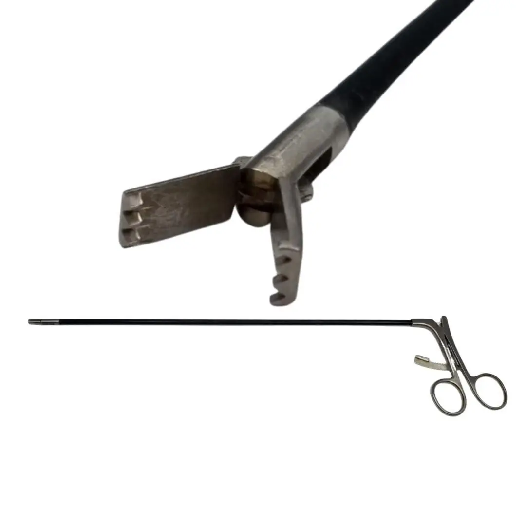 Jarit 600-122 Laparoscopic 5mm Allis Grasping Forceps 15-1/2"