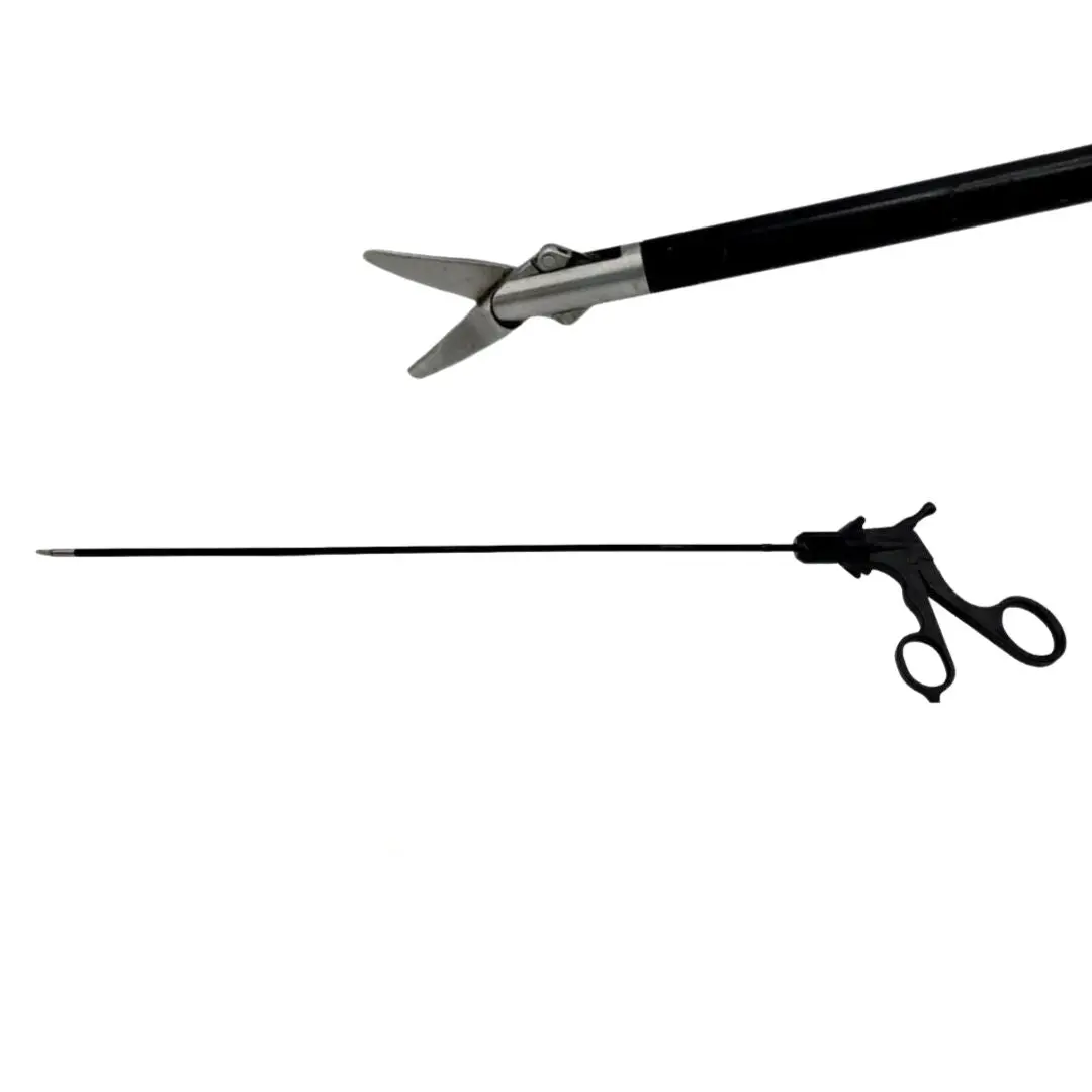 Integra Jarit 600-202 Super Cut Endo Scissors Curved 5mm Rotatable Monopolar 23-1/4"