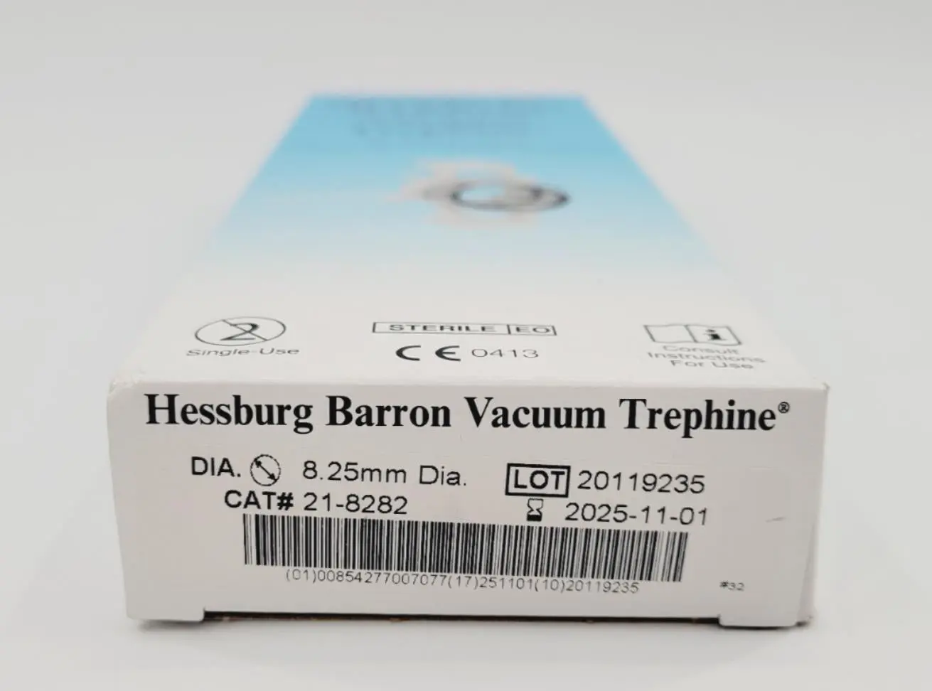 Jed Med 21-8282 Hessburg Barron Vacuum Trephine 8.25mm - Image 3