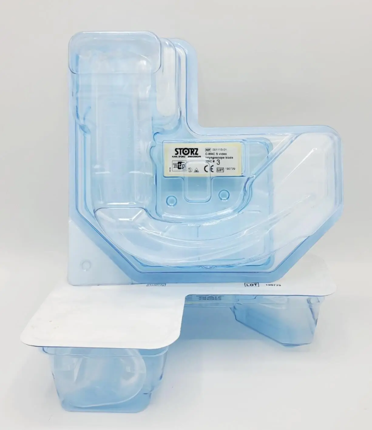 Karl Storz 051113-01 C-Mac S Video Laryngoscope Blade # 3 Lot of 2 - Image 2