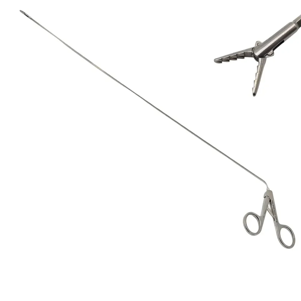 Karl Storz 10371 HL 2mm Alligator Forceps Long Endoscopic Surgical Instrument - Image 2