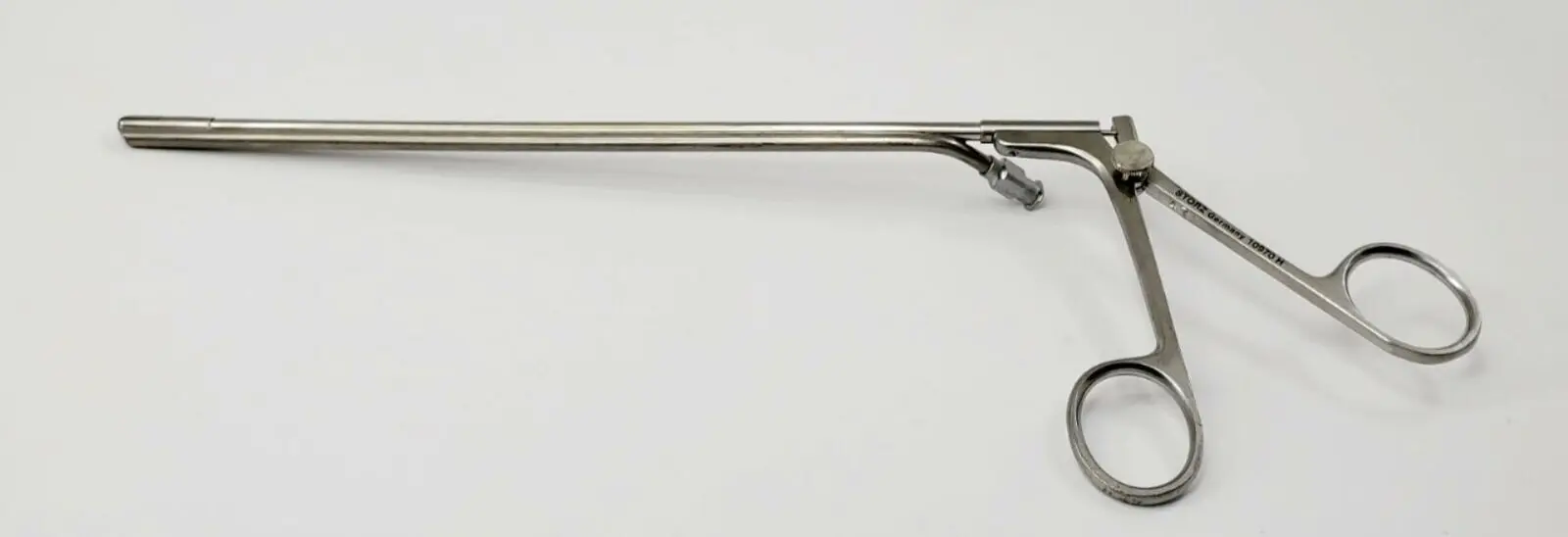 Karl Storz 10970H Oval Cup Biopsy Forceps w/ Suction Channel 12" - Image 2