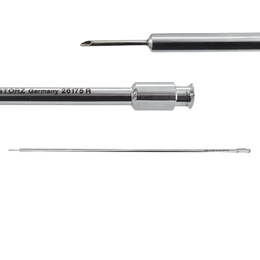 Karl Storz 26175R 5mm Shaft 1.6mm Needle Tip Luer Lock 13-1/4"