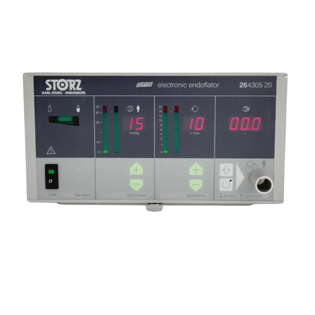 Karl Storz 264305 20 SCB CO2 Electronic Endoflator 20 Liter NO CO2 Yoke 90 Day Warranty - Image 2