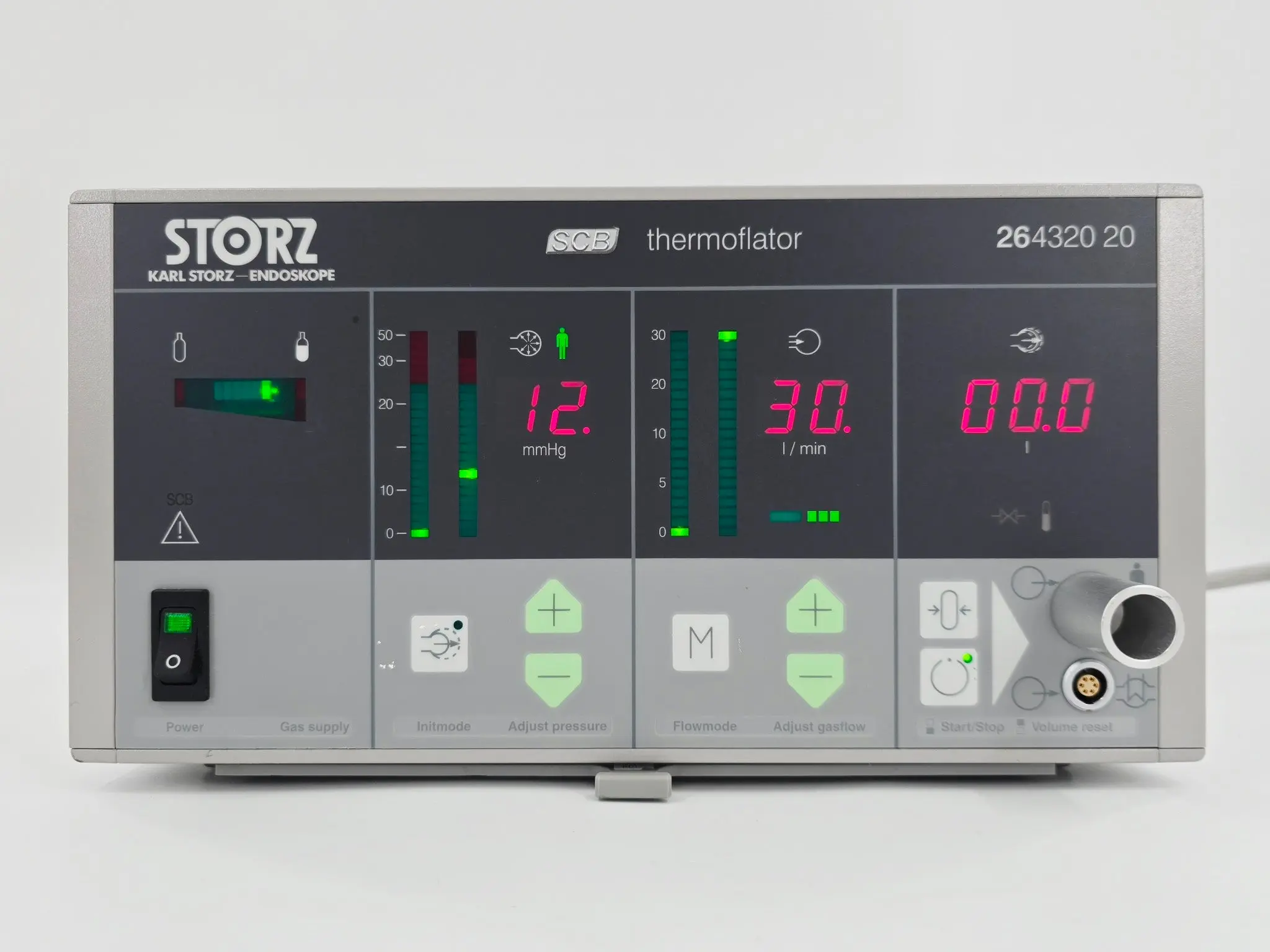 Karl Storz 264320 20 SCB Thermoflator 30 Liter High Flow Insufflator - Image 2