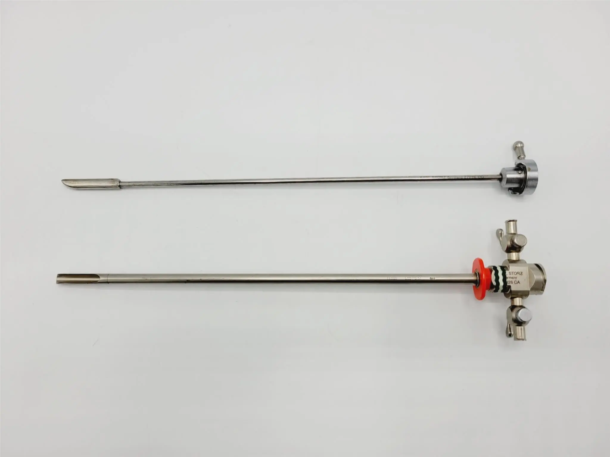 Karl Storz 27026 CA Cysto-Ureteroscope Sheath 20 Fr & 27026 CO Obturator 10-1/4" - Image 2