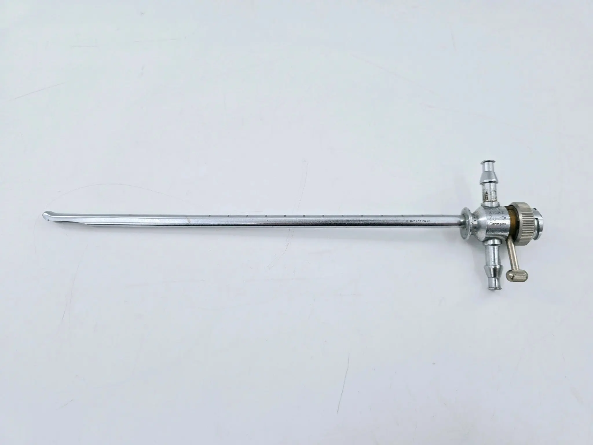 Karl Storz 27027DN Cystoscope Urethroscope Sheath 19Fr. w/ 2 Channels 10-1/4" - Image 2