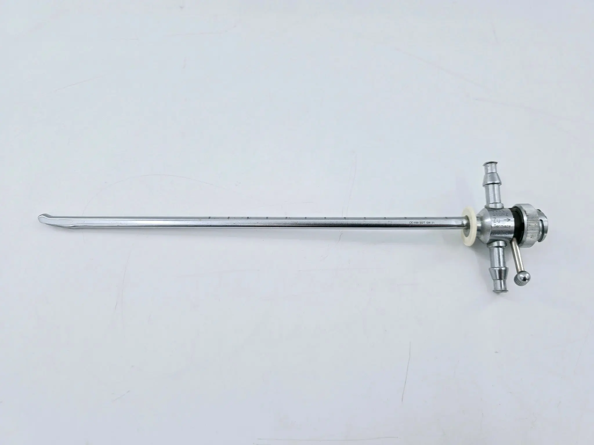 Karl Storz 27027UN Cystoscope-Urethroscope Sheath 17Fr. w/ 2 Channels 10-1/4" - Image 2