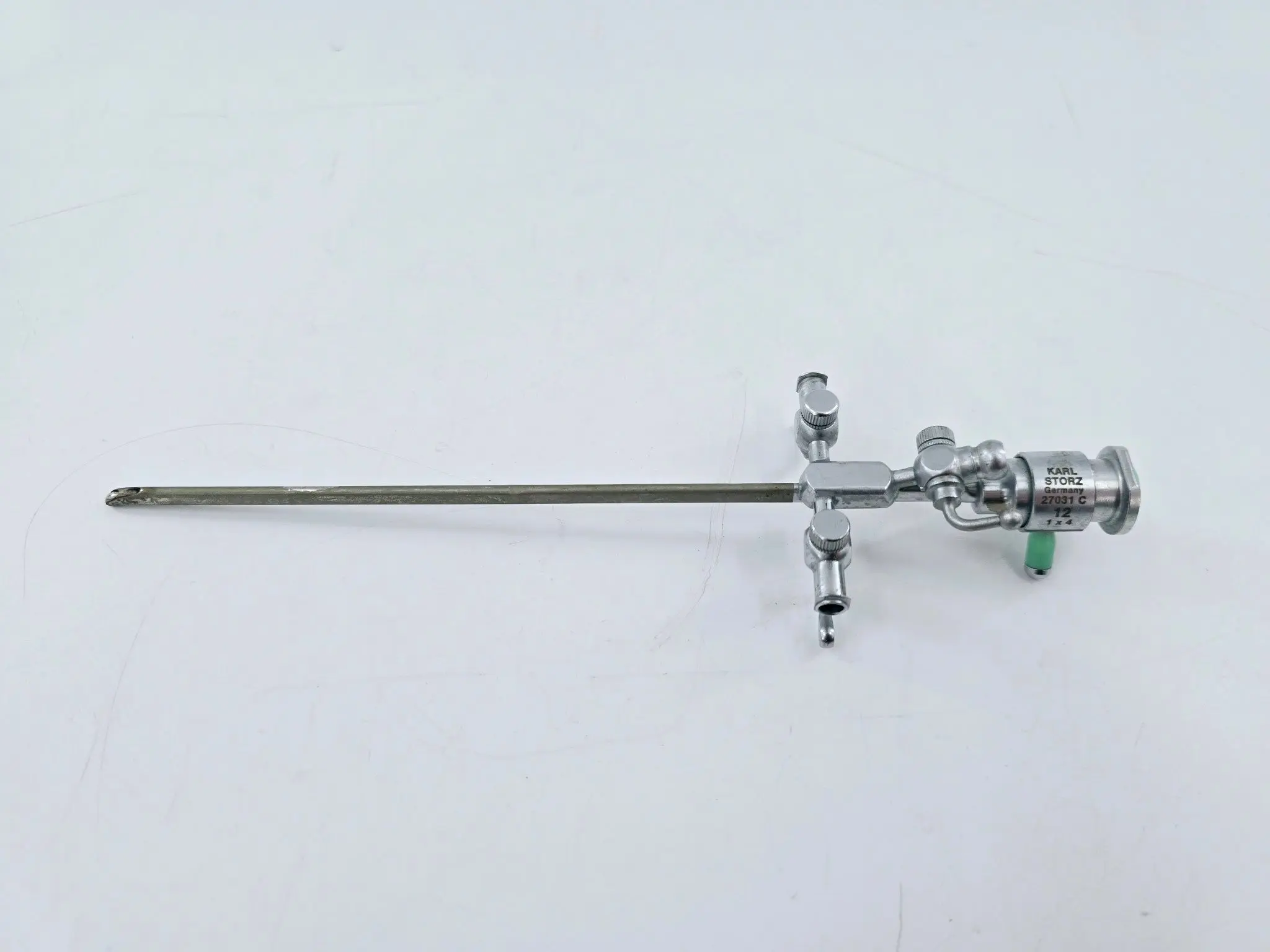 Karl Storz 27031C 1 x 4 Pediatric Cystoscope Sheath 12Fr. w/ Obturator 8" - Image 3