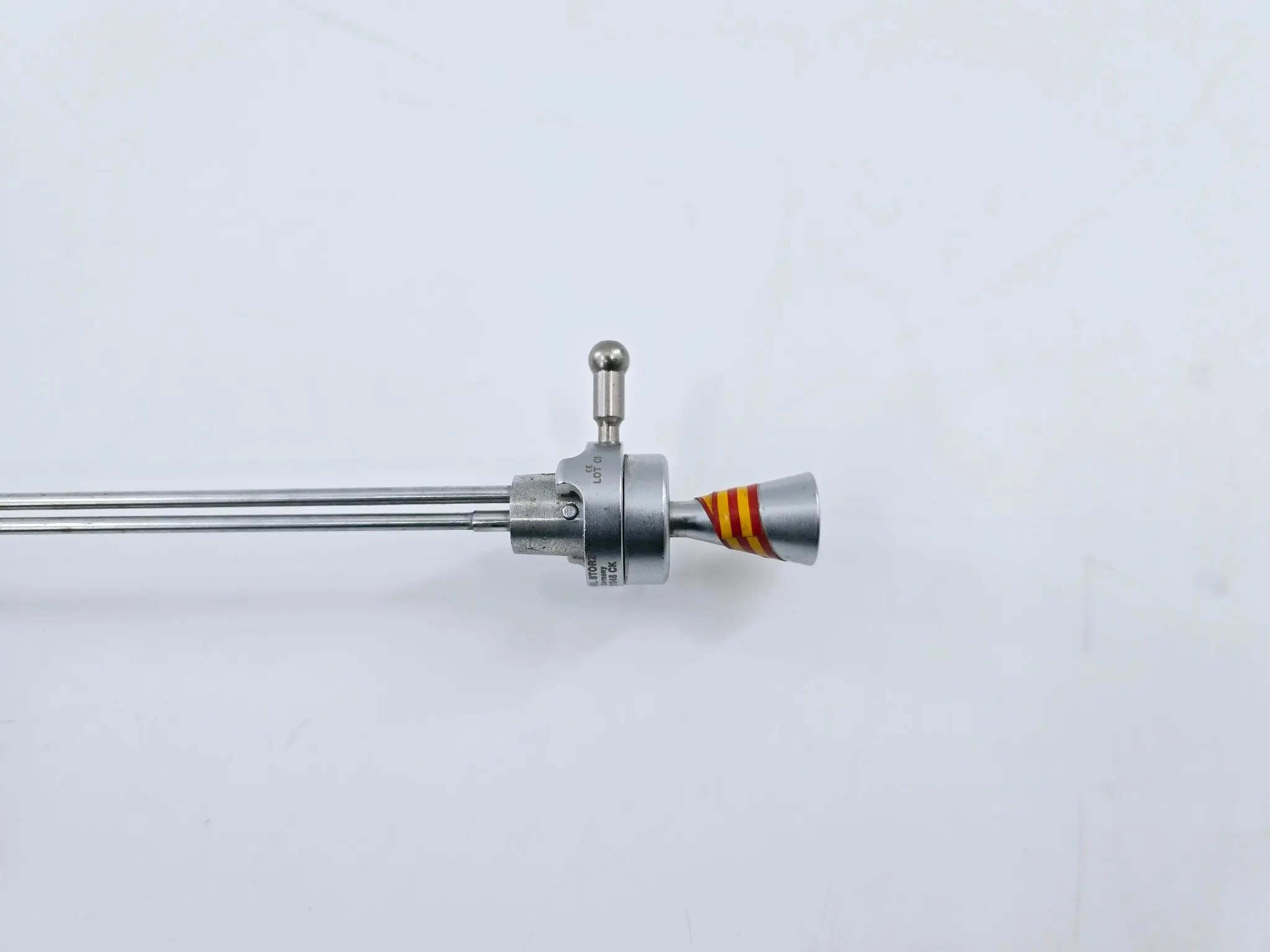 Karl Storz 27040BO Resectoscope Sheath 24fr. w/ 27048CK Deflecting Obturator - Image 10