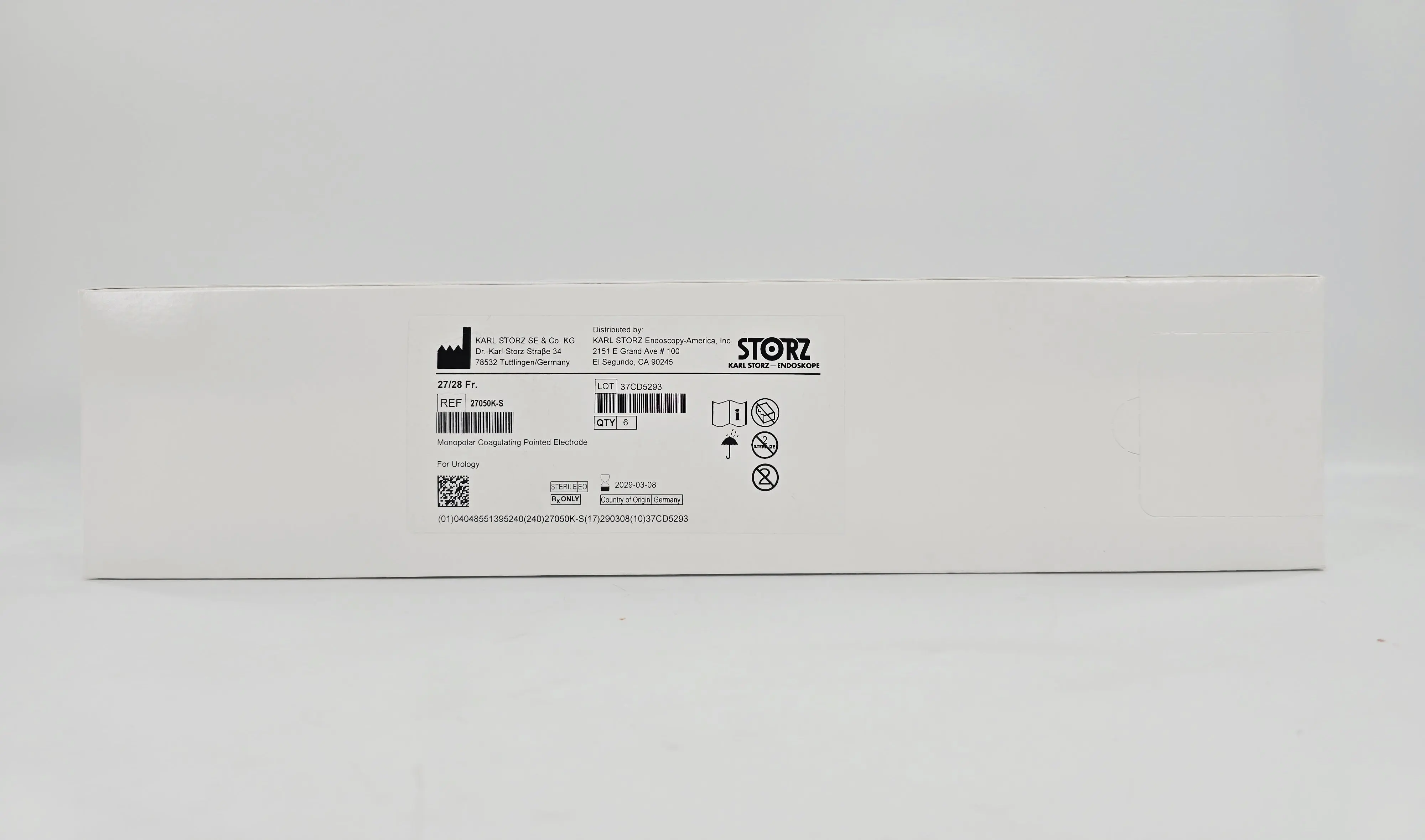 Karl Storz 27050K-S 27/28Fr. Monopolar Coagulating Electrode BX/6 - Image 2