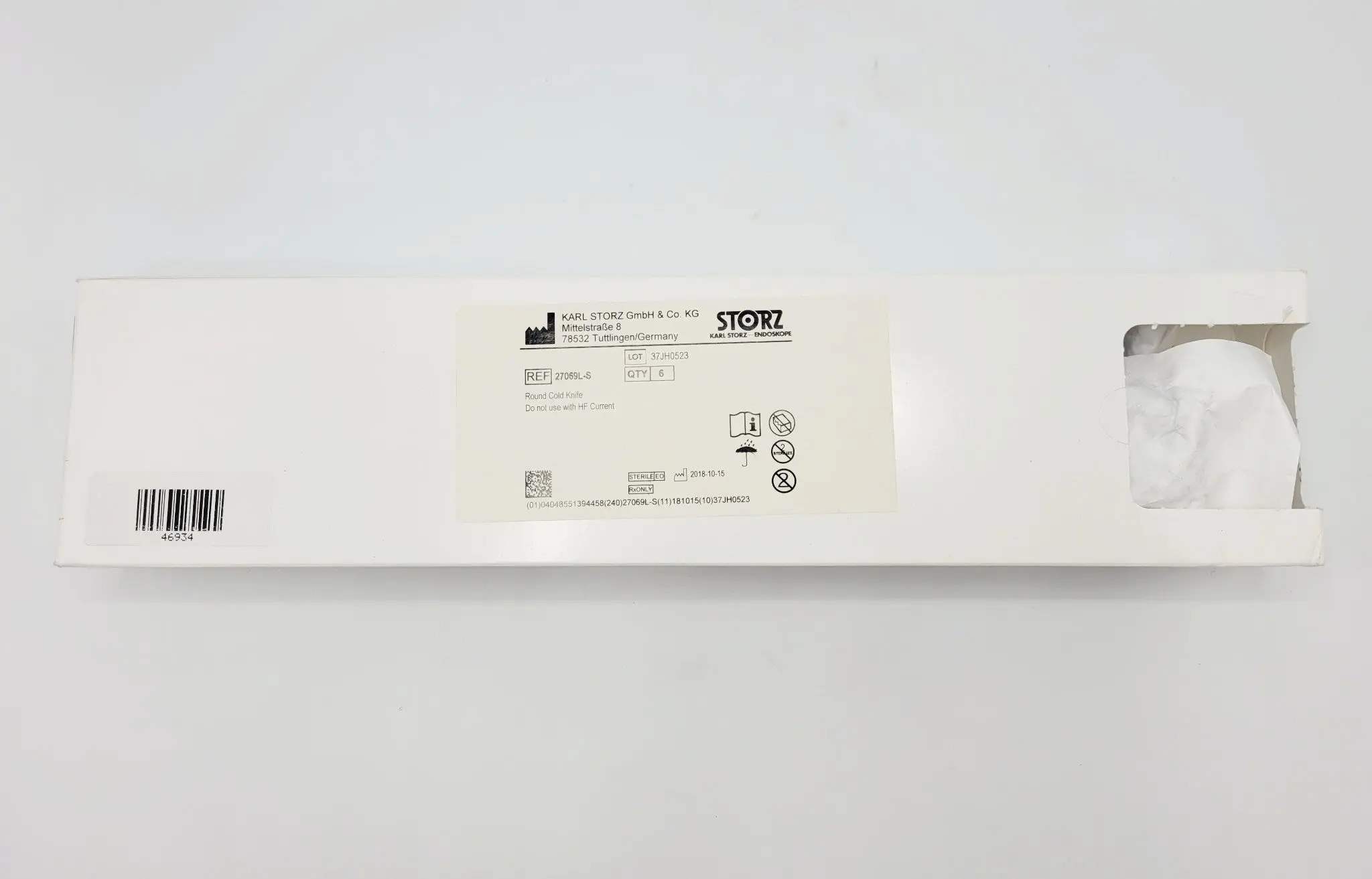 Karl Storz 27069L-S Round Cold Knife Pack of 6 - Image 3