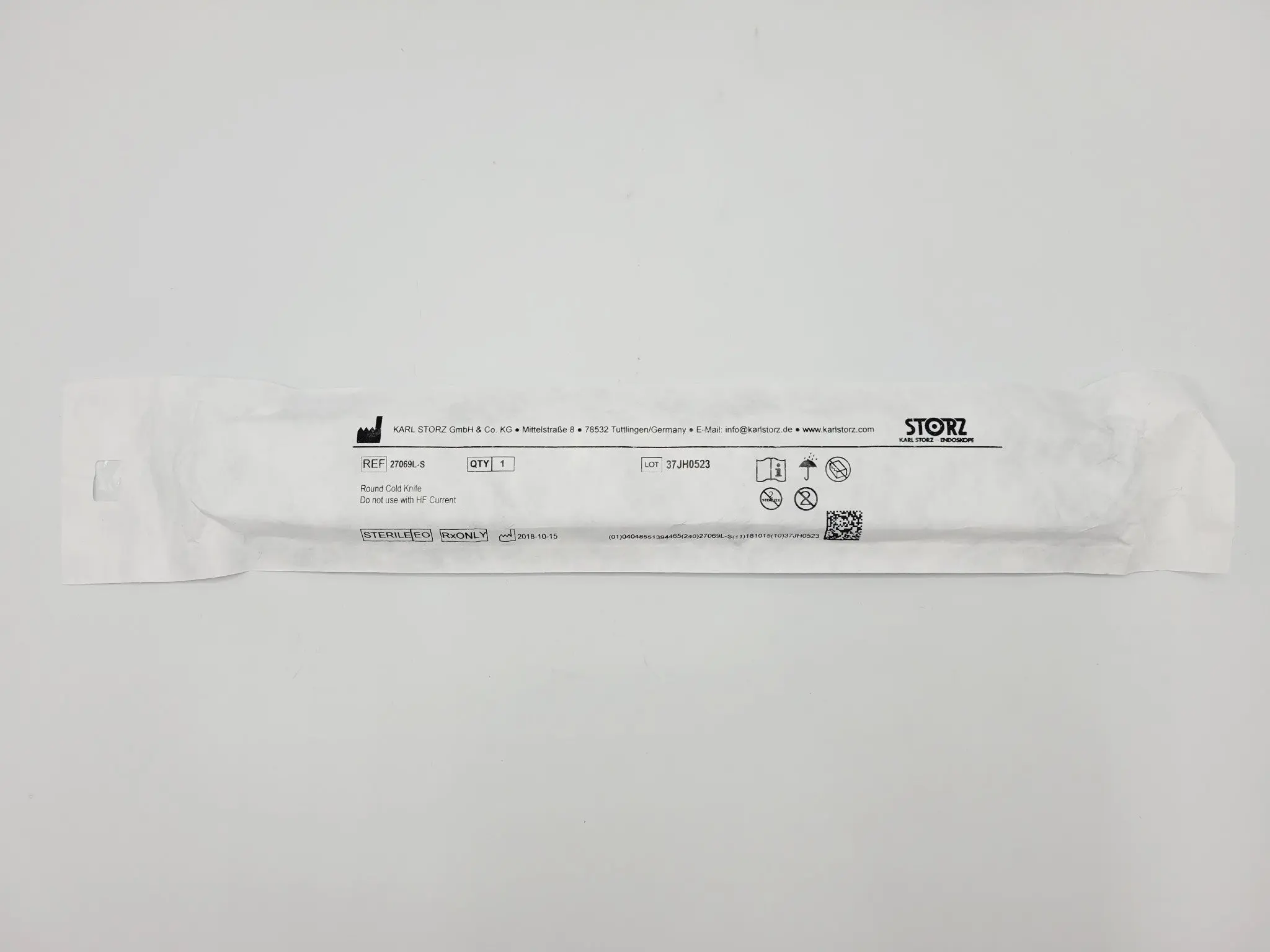 Karl Storz 27069L-S Round Cold Knife Pack of 6 - Image 4