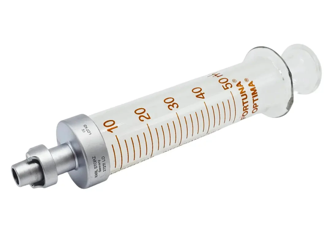 Karl Storz 27211LO Toomey Glass Syringe 50 mL Endoscopy Irrigation