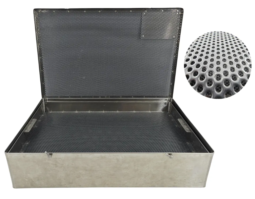 Karl Storz 27674 Large Surgical Sterilization Case 21" x 14" x 5"