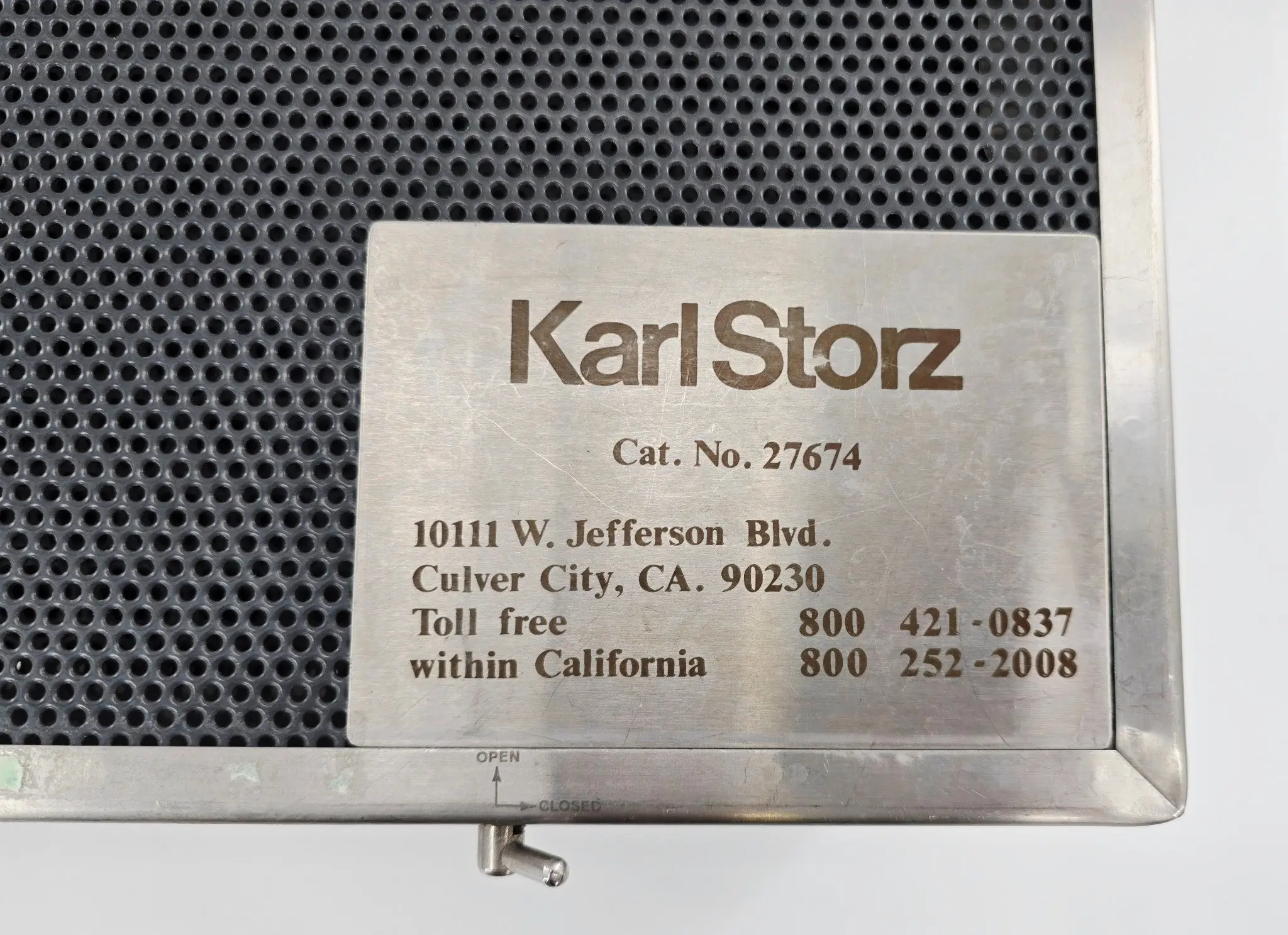 Karl Storz 27674 Large Surgical Sterilization Case 21" x 14" x 5" - Image 6