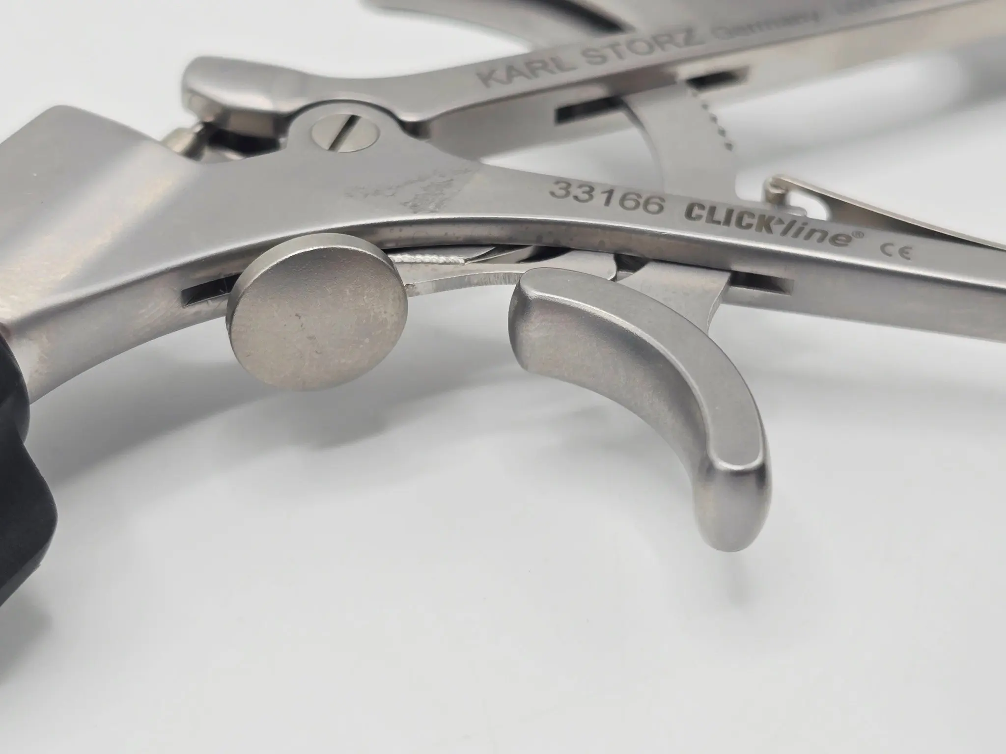 Karl Storz 33700 Duval Grasping Forceps w/ 33166 Clickline Handle 10mm - Image 6