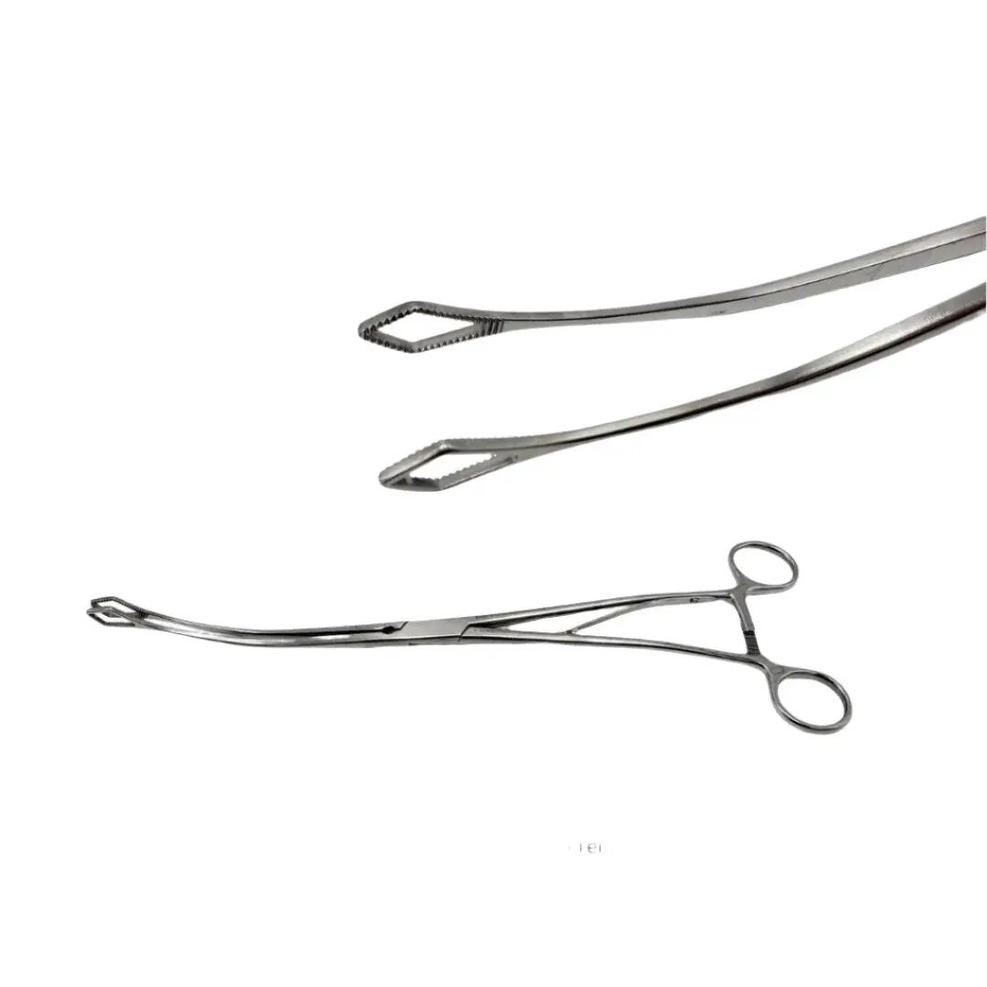 Karl Storz 40400G Grasping Forceps Self Fenestrated w/ Ratchet Handle 13-1/4