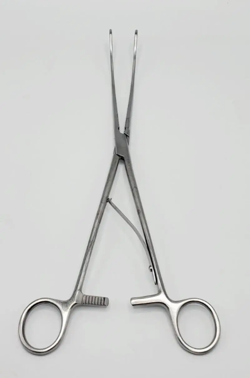 Karl Storz 40400G Grasping Forceps Self Fenestrated w/ Ratchet Handle 13-1/4 - Image 2