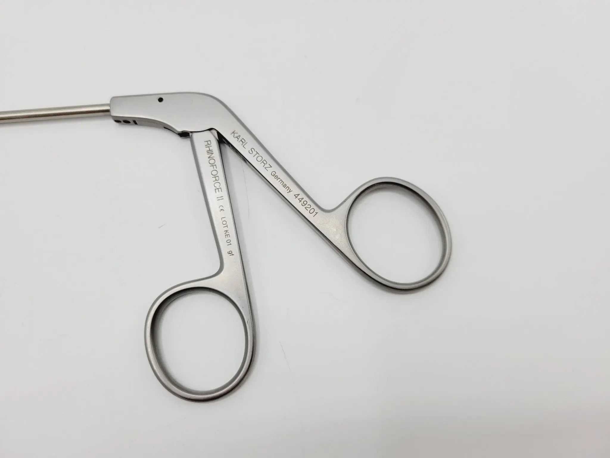 Karl Storz 449201 RHINOFORCE II Nasal Scissors, Straight, ENT 8-3/4" - Image 3