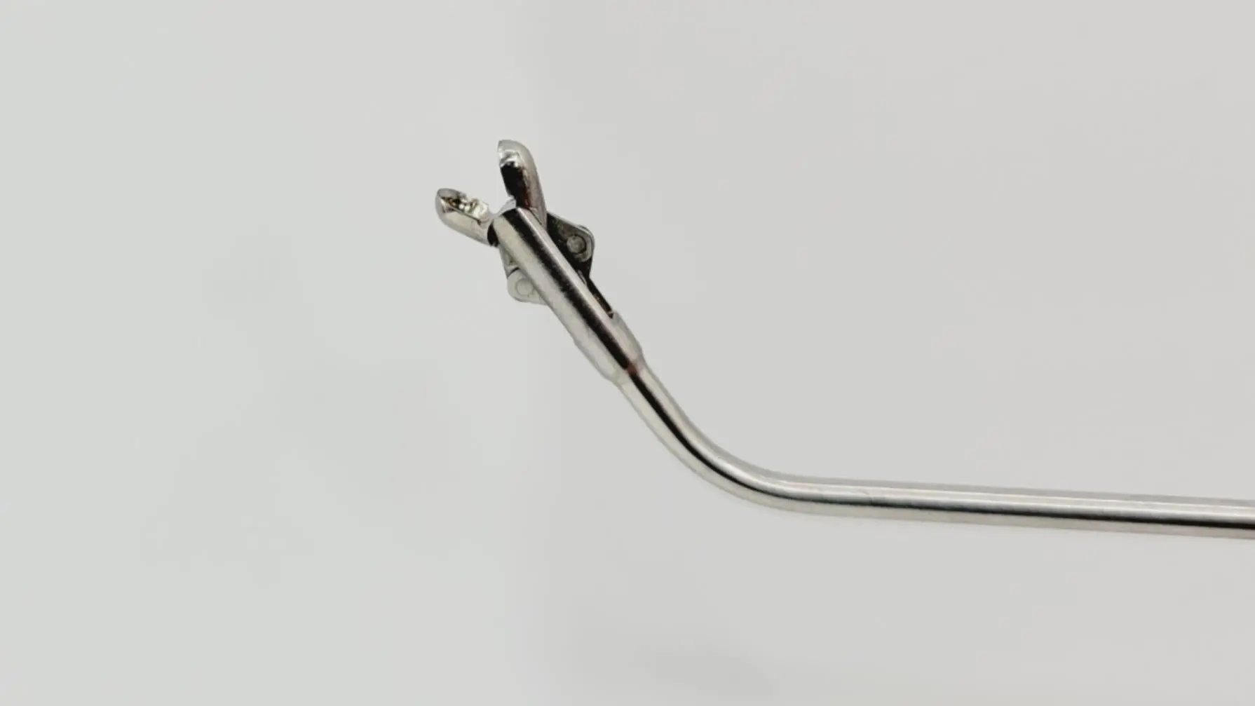 Karl Storz 651210 Kuhn Bolger Giraffe Double Spoon Forceps Angled 55° 7-1/2" - Image 2
