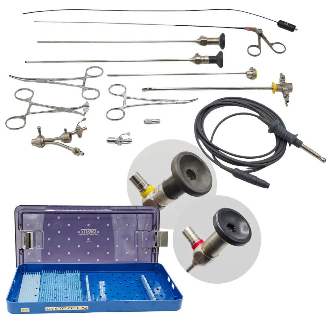 Karl Storz Cystoscopy Set 27005BA 27005CA 27026UA 27026UO w/ Tray