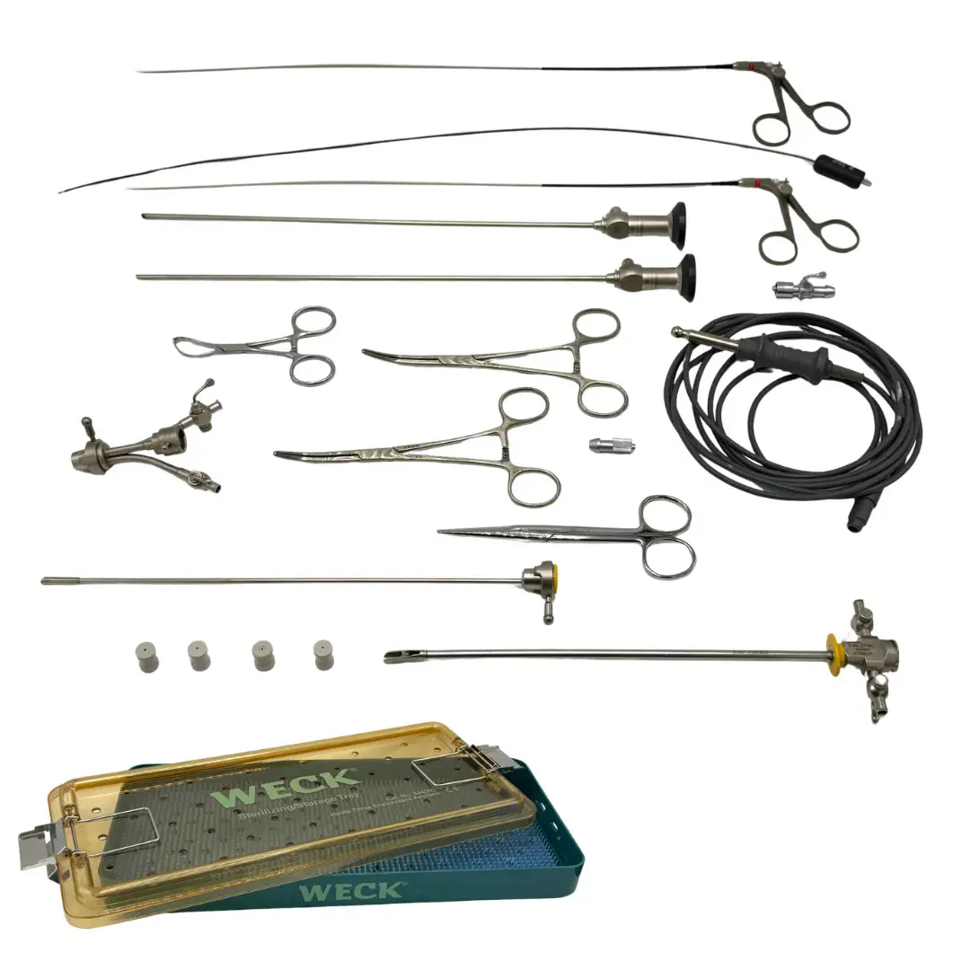 Karl Storz Cystoscopy Set 27005BA 27005CA 27026UA 27026UO w/ Weck Tray