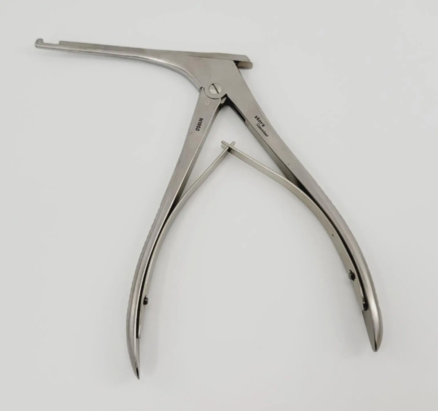 Karl Storz N1950 Kerrison Rongeur Size 0 3.5mm x 3mm Bite Angled 90° 6-1/2" - Image 4