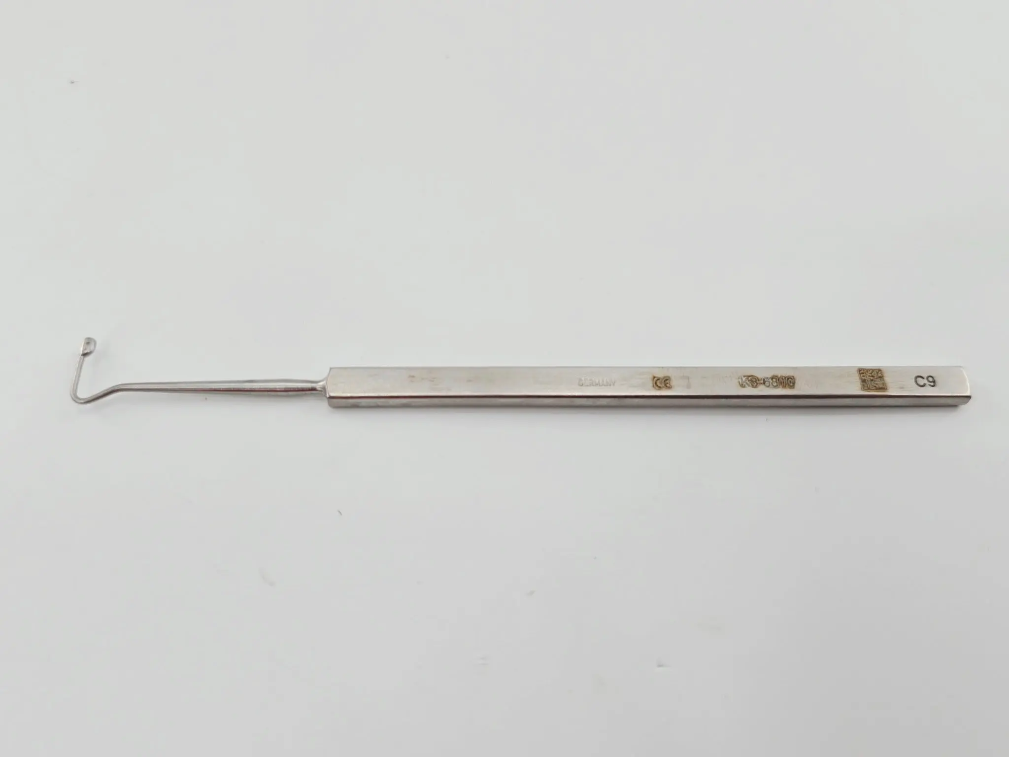 Katena K3-6810 Jameson Muscle Hook Large Ophthalmology 5-1/8" - Image 2