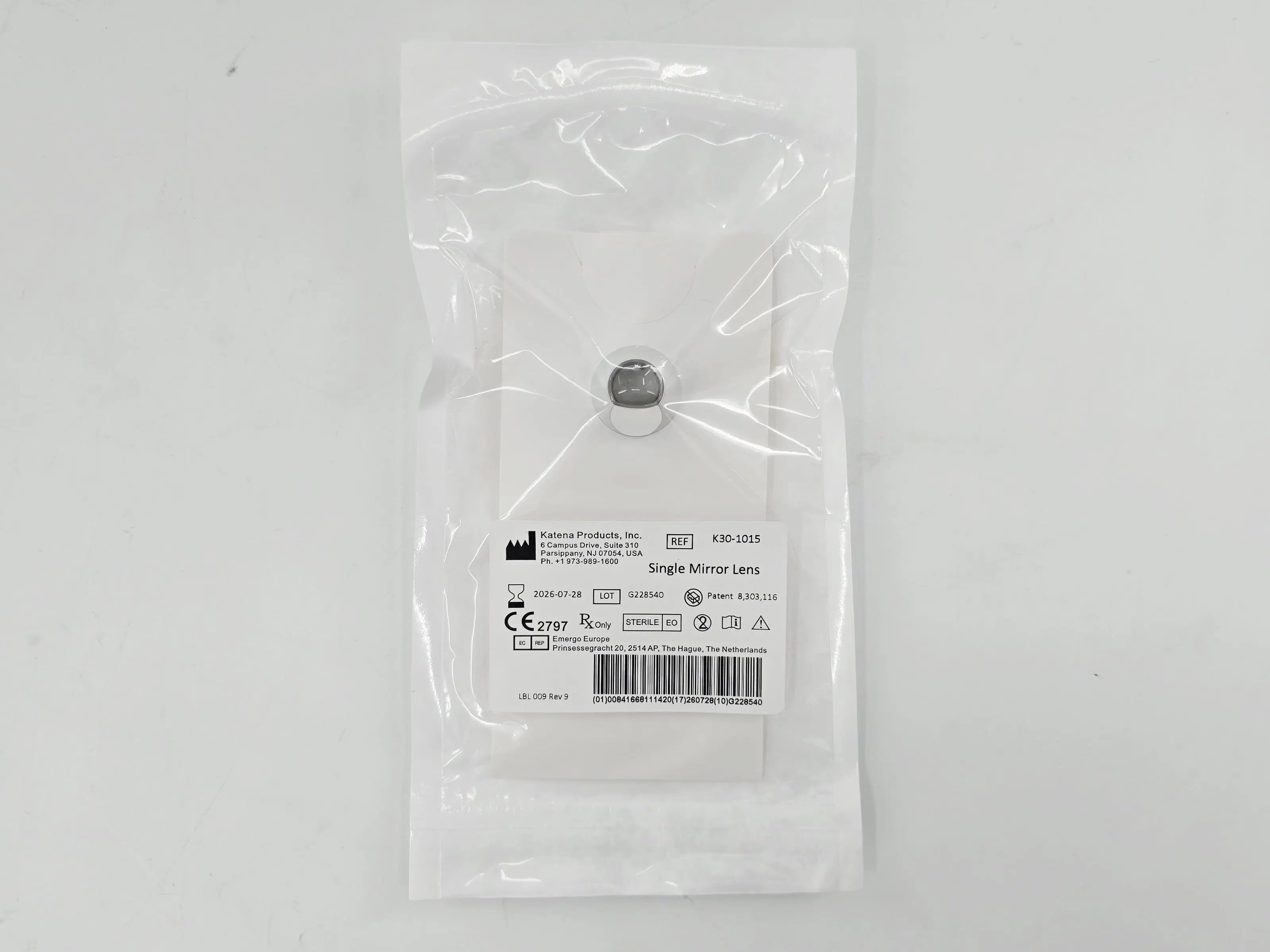Katena K30-1015 Single Mirror Lens 1/EA - Image 2
